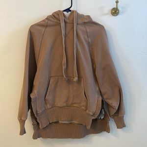 Split Hem Hoodie